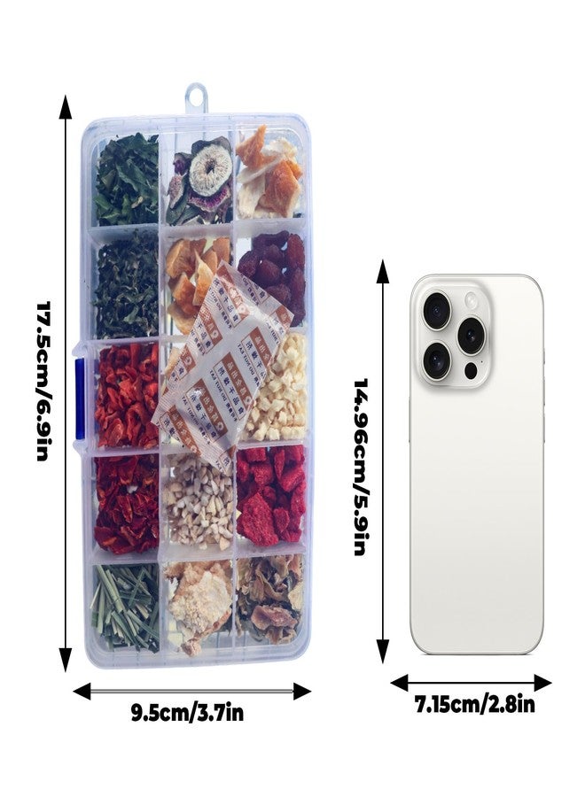 MHLLGN Bunny Treats, Treat Box with 15 Kind of Snacks for Rabbit, Hamster, Chinchilla, Guinea Pig and Other Small Pets, Chinchilla Treats, Guinea Pig Treats, Hamster Treats - Image 2